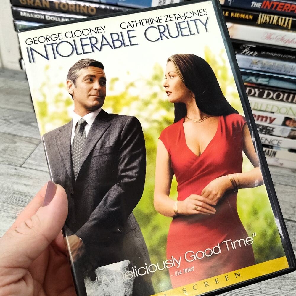 DVD Intolerable Cruelty - Catherine Zeta-Jones - Full Screen